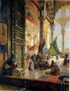 unknow artist, Arab or Arabic people and life. Orientalism oil paintings 187